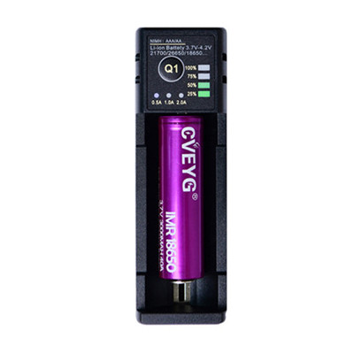 CVEYG 1-slot smart LED independent lithium battery charger Q1